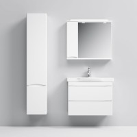 Шкаф пенал AM.PM Like 35 L M80CHL0356WG подвесной Белый МДФ / ЛДСП