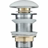 Донный клапан Aquanet 330951 click-clack Белый матовый