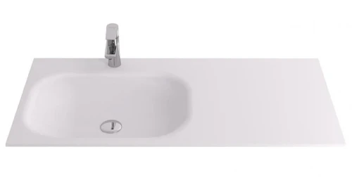 Раковина над стиральной машиной Aquaton Бланш 100 L 1A742131B101L цвет Белый