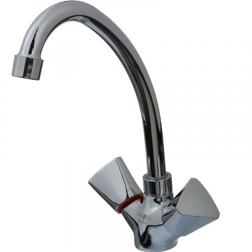 Смеситель для кухни Melodia della vita Dinatro Rus MDV40105R Хром