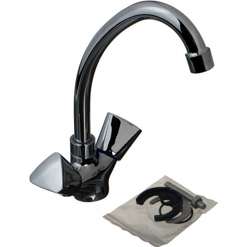 Смеситель для кухни Melodia della vita Dinatro Rus MDV40105R Хром