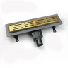 Душевой лоток RGW Drain Leo-30Gb-40 60213040-06 с решеткой Золото брашированное
