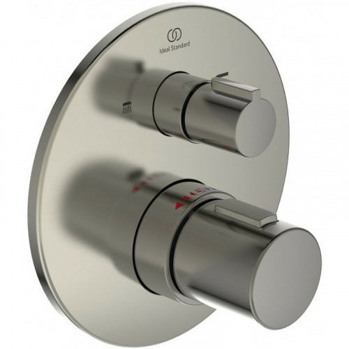 Смеситель для душа Ideal Standard Ceratherm T100 A5814GN с термостатом Silver Storm латунь встраиваемый