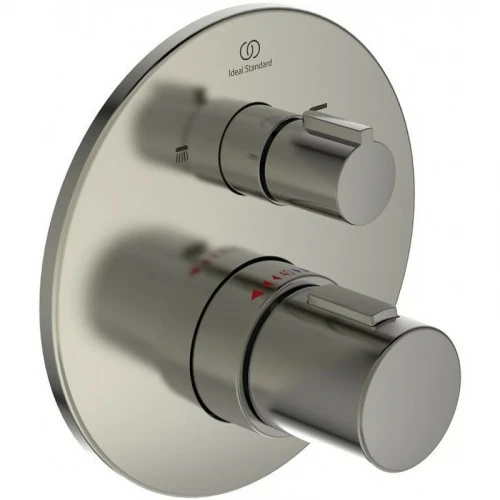 Смеситель для душа Ideal Standard Ceratherm T100 A5814GN с термостатом Silver Storm латунь встраиваемый