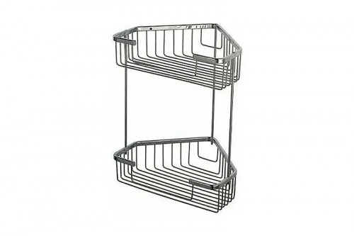 Полка корзина Ekko E335-1 угловая цвет Хром