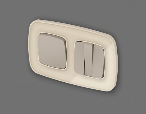 Клавиша для выключателя одноклавишного Ambrella Volt OMEGA OP3610