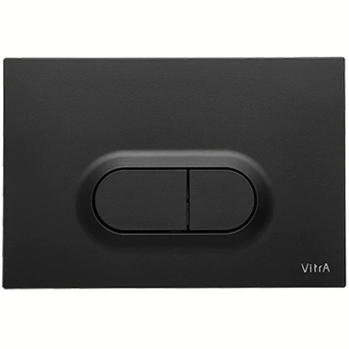 Кнопка смыва для инсталляции Vitra Loop O 740-0511 Черная матовая