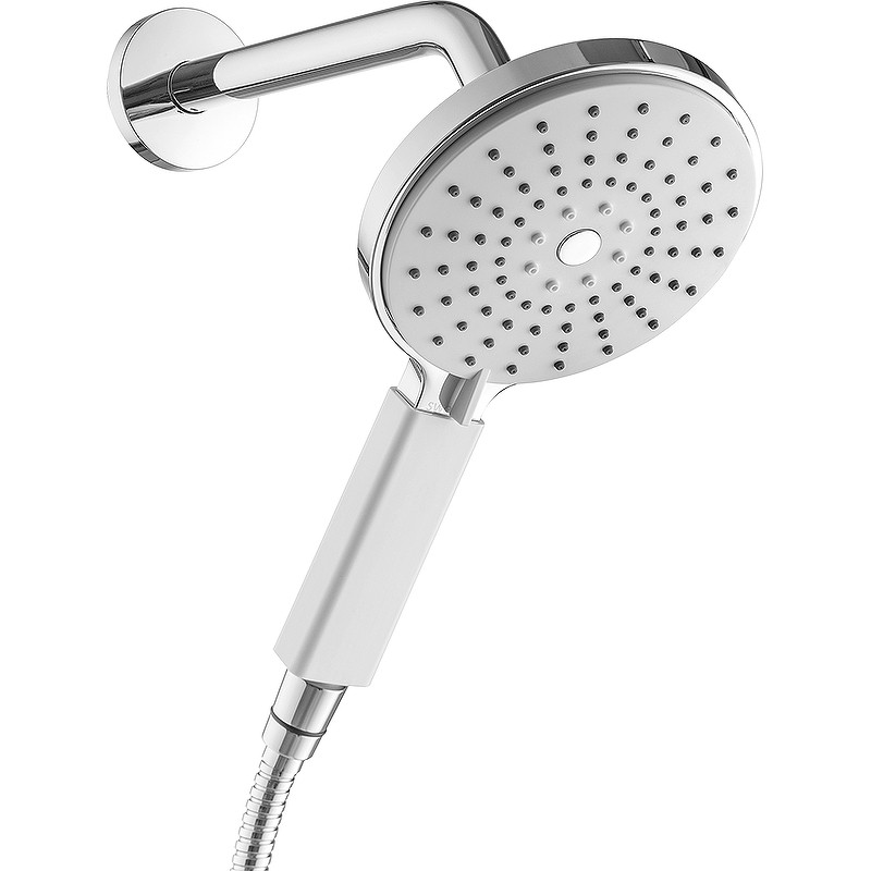 Душевой гарнитур Swedbe Calypso 5013 Хром латунь на стену