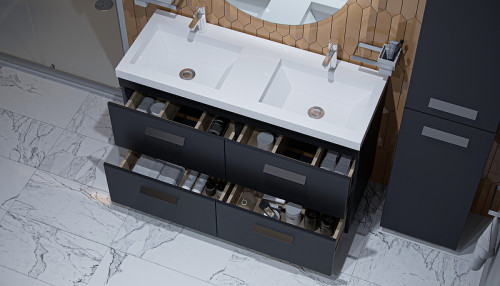 Тумба под раковину Velvex Orlando 120 tn.ORL.CLA.120.4Y Графит