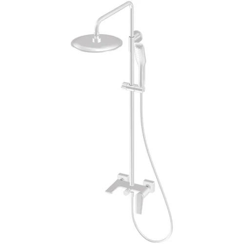 Душевая система Olive's Viar 28511VRW Белая матовая