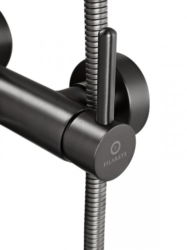 Душевая система FILARETE Roun FL2020BG цвет Графит