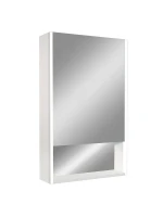 Зеркальный шкаф Art&Max Foggia 60 R AM-Fog-600-800-1D-R-DS-F-White с подсветкой цвет Белый