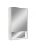 Зеркальный шкаф Art&Max Foggia 60 R AM-Fog-600-800-1D-R-DS-F-White с подсветкой цвет Белый