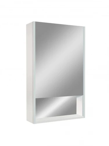 Зеркальный шкаф Art&Max Foggia 60 R AM-Fog-600-800-1D-R-DS-F-White с подсветкой цвет Белый