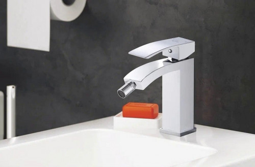 Смеситель для биде Rose R1507F цвет Белый Хром