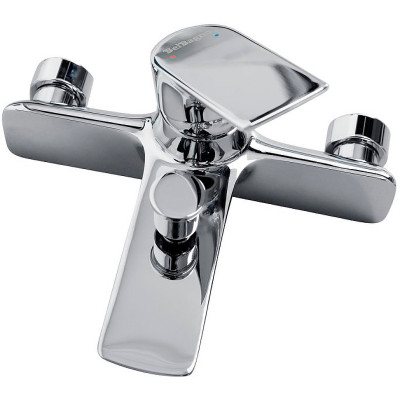 Смеситель для ванны BelBagno Marino MARINO-VASM-CRM Хром латунь на стену