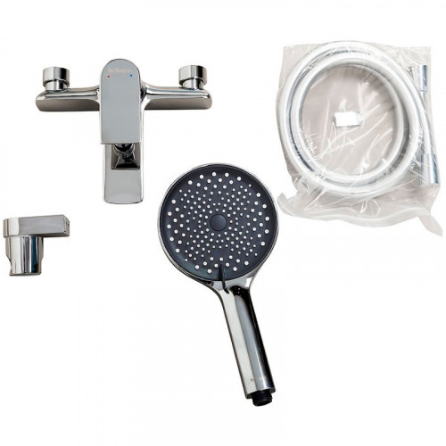 Смеситель для ванны BelBagno Marino MARINO-VASM-CRM Хром латунь на стену