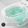 Унитаз AM.PM Sensation FlashClean CK30H0904W подвесной с гигиеническим душем и ершиком с сиденьем Микролифт фарфор подвесной