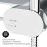 Унитаз AM.PM Sensation FlashClean CK30H0904W подвесной с гигиеническим душем и ершиком с сиденьем Микролифт фарфор подвесной