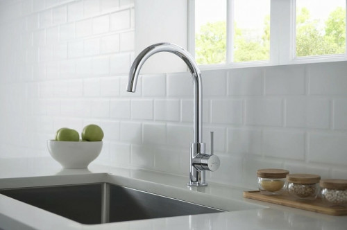 Смеситель для кухни Aquatek Европа AQ1382CR Хром латунь