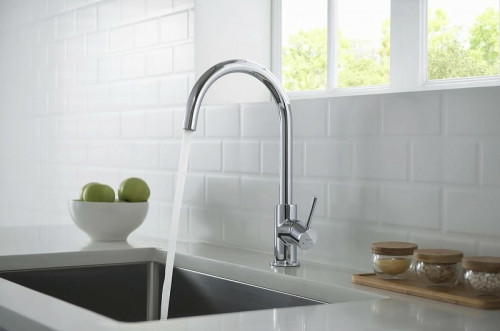 Смеситель для кухни Aquatek Европа AQ1382CR Хром латунь