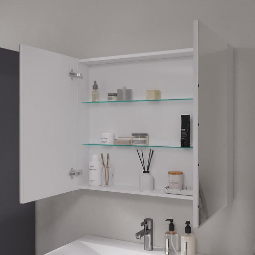 Зеркальный шкаф Volna Geometry 80 szGEOMETRY80 цвет Белый