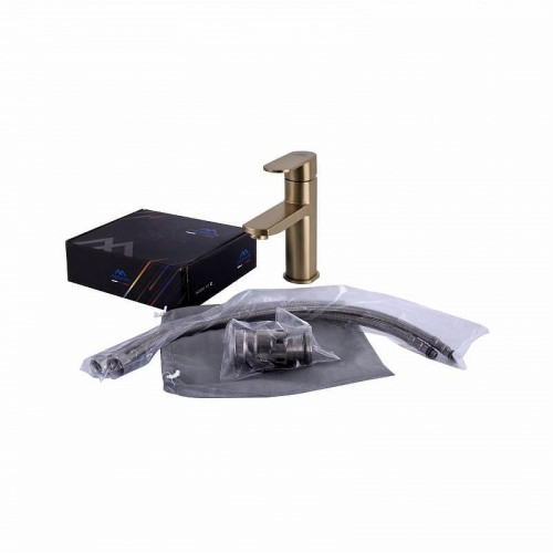 Смеситель для раковины Fashun A51120-21 цвет Бронза