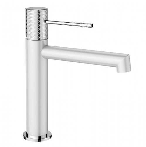 Смеситель для раковины AltroBagno Intento 0132 MW цвет Белый матовый