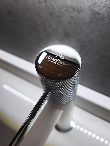 Смеситель для раковины AltroBagno Intento 0132 MW цвет Белый матовый