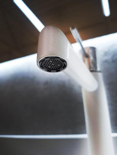 Смеситель для раковины AltroBagno Intento 0132 MW цвет Белый матовый