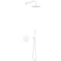 Душевая система Excellent Pi Arex AREX.SET.1245WH Белая латунь встраиваемый