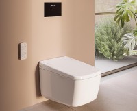Унитаз биде Vitra V-Care Prime 7231B403-6216 подвесной с сиденьем Микролифт фарфор подвесной