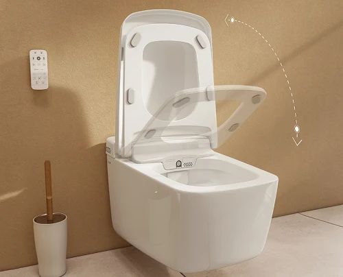Унитаз биде Vitra V-Care Prime 7231B403-6216 подвесной с сиденьем Микролифт фарфор подвесной