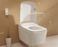 Унитаз биде Vitra V-Care Prime 7231B403-6216 подвесной с сиденьем Микролифт фарфор подвесной