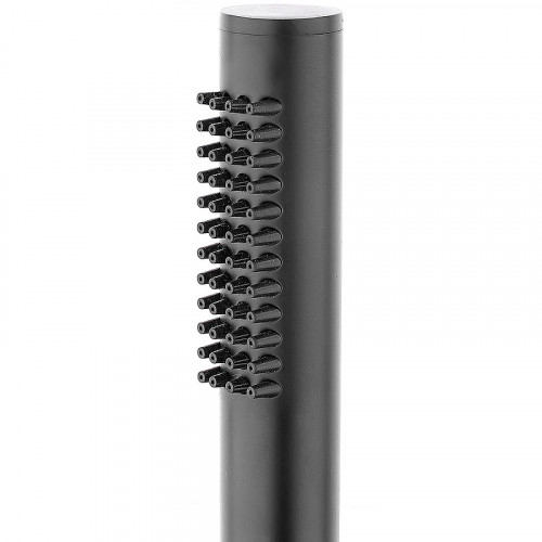 Душевой гарнитур Paffoni Master ZDUP094NO Черный матовый латунь на стену