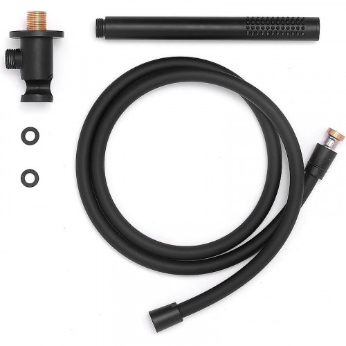 Душевой гарнитур Paffoni Master ZDUP094NO Черный матовый латунь на стену