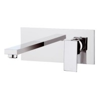 Смеситель для раковины Remer Qubica Design QD15 Хром латунь встраиваемый