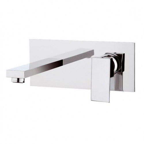 Смеситель для раковины Remer Qubica Design QD15 Хром латунь встраиваемый