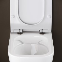 Унитаз Ceramicanova New Day CN3005 подвесной с сиденьем Микролифт фаянс подвесной