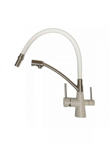 Смеситель для кухни Wisent W4855-21-3 цвет Песочный