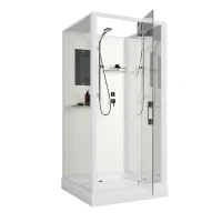Душевая кабина Niagara Standart 80х80 ST80/15Q/BK без гидромассажа