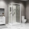 Душевая кабина Niagara Standart 80х80 ST80/15Q/BK без гидромассажа