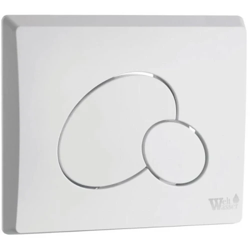 Комплект унитаза с инсталляцией WeltWasser MARBERG 410 + GELBACH 043 MT-BL + MAR 410 RD GL-WT 10000011996 цвет Белый глянцевый с сиденьем Микролифт и клавишей смыва цвет Белый глянцевый