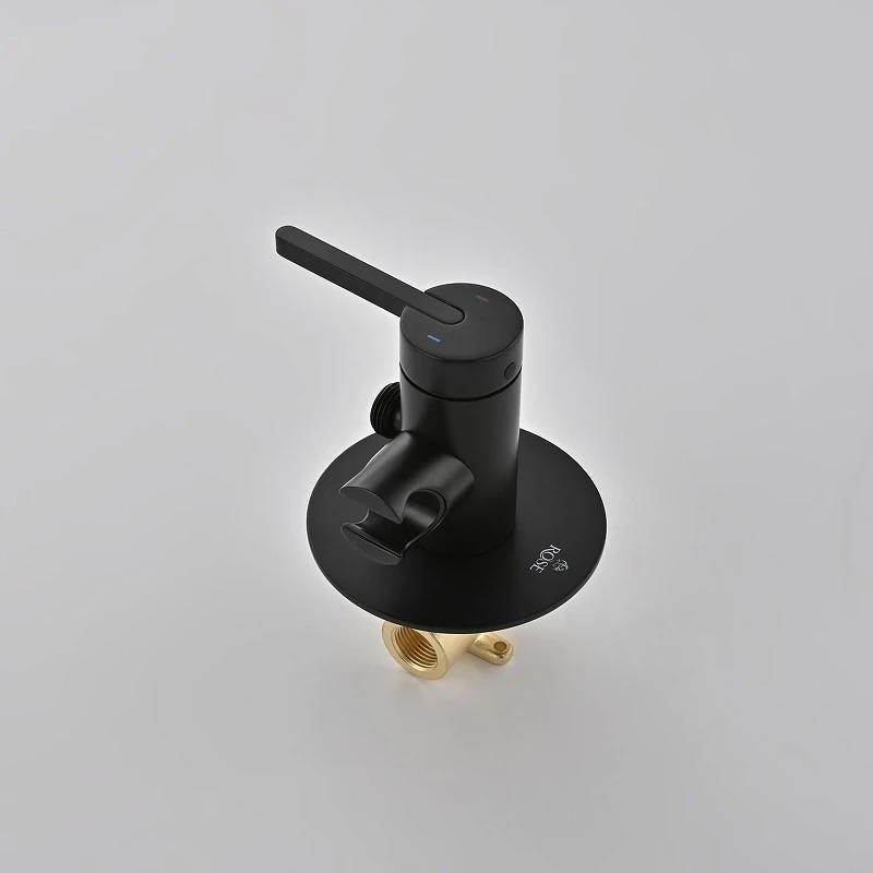 Гигиенический душ со смесителем Rose R235H цвет Черный