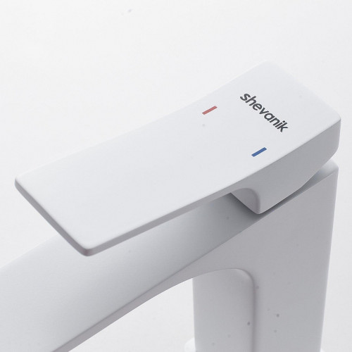 Смеситель для раковины Shevanik S6101C цвет Белый