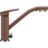 Смеситель для кухни Ulgran Classic U-010-307 Терракот латунь