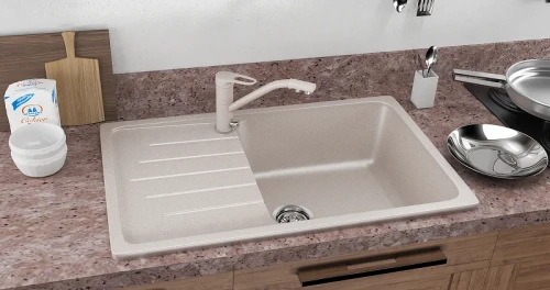 Смеситель для кухни Ulgran Classic U-010-307 Терракот латунь