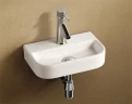 Раковина WeltWasser Aisbach 5075 38 10000003881 Белый глянец фаянс подвесная