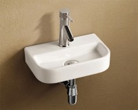 Раковина WeltWasser Aisbach 5075 38 10000003881 Белый глянец фаянс подвесная