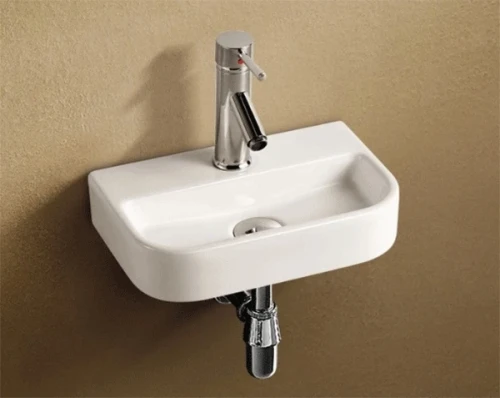 Раковина WeltWasser Aisbach 5075 38 10000003881 Белый глянец фаянс подвесная